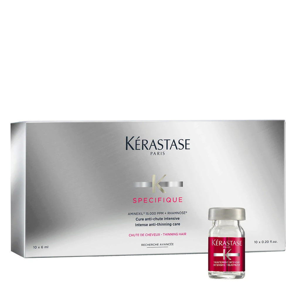 Kérastase Kerastase Specifique Cure Anti Chute Intensive 10x6ml - Ampoules Intensives Anti-chute 1 Kérastase Kerastase Specifique Cure Anti Chute Intensive 10x6ml - Ampoules Intensives Anti-chute