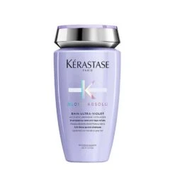 Kérastase Kerastase Blond Absolu Bain Ultra Violet 250ml - Shampooing Anti Jaune Pour Cheveux Blonds, Gris, Blancs Et Platinés