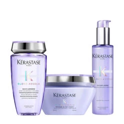 Kérastase Kerastase Blond Absolu Bain Lumiere 250ml Masque Ultra Violet 200ml Cicaplasme 150ml