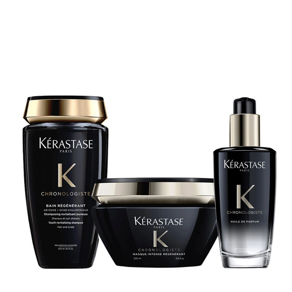 Kérastase Kerastase Chronologiste Shampoo 250ml Masque 200ml Oil 100ml 1 Kérastase Kerastase Chronologiste Shampoo 250ml Masque 200ml Oil 100ml