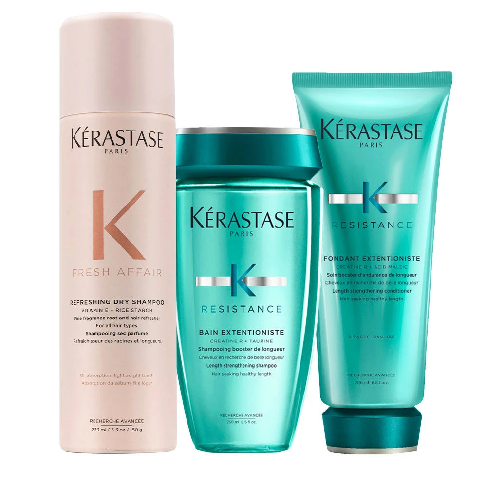 Kérastase Kerastase Fresh Affair Refreshing Dry Shampoo 233ml Resistance Bain Extentioniste 250ml Fondant Extentioniste 200ml 1 Kérastase Kerastase Fresh Affair Refreshing Dry Shampoo 233ml Resistance Bain Extentioniste 250ml Fondant Extentioniste 200ml