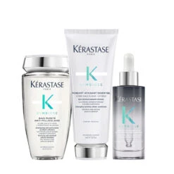 Kérastase Kerastase Symbiose Bain Pureté Shampoo 250ml Fondant Apaisant Essentiel 200ml Sérum Anti-Pelliculaire 90ml