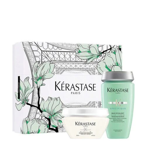 Kérastase KKerastase Divalent Cofanetto Spring - coffret Pour Cheveux Sensibles Et Cuir Chevelu Gras -Kérastase A HG045264 500x500 1