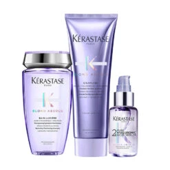 Kérastase Kerastase Blond Absolu Bain Lumière 250ml Cicaflash 250ml Serum 2% Hyaluronic Acid 50ml