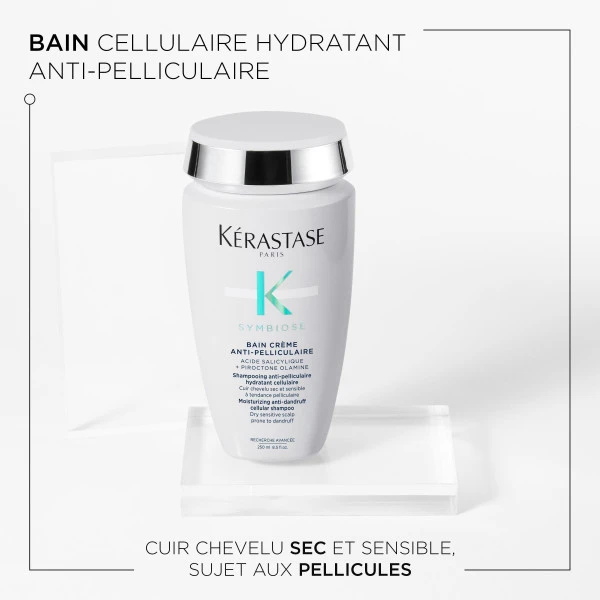 Bain Crème Anti-pelliculaire Symbiose Kérastase 250ML 2 Bain Crème Anti-pelliculaire Symbiose Kérastase 250ML – Image 2